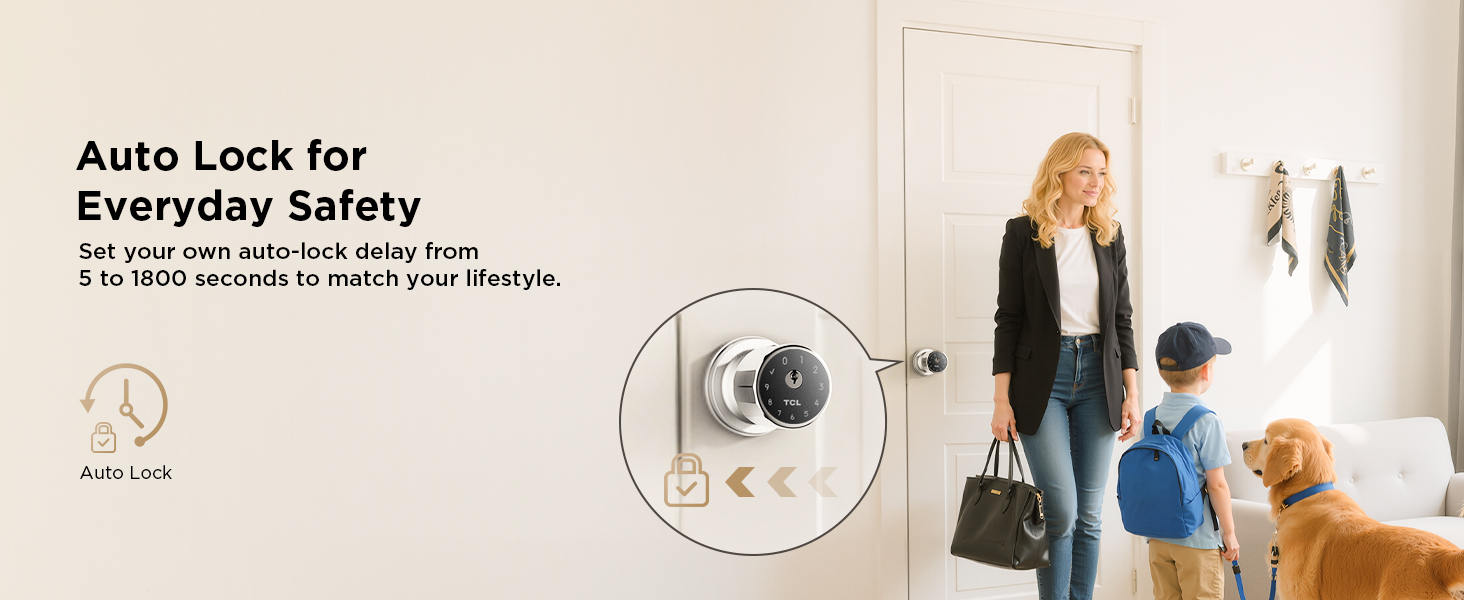 auto lock smart knob