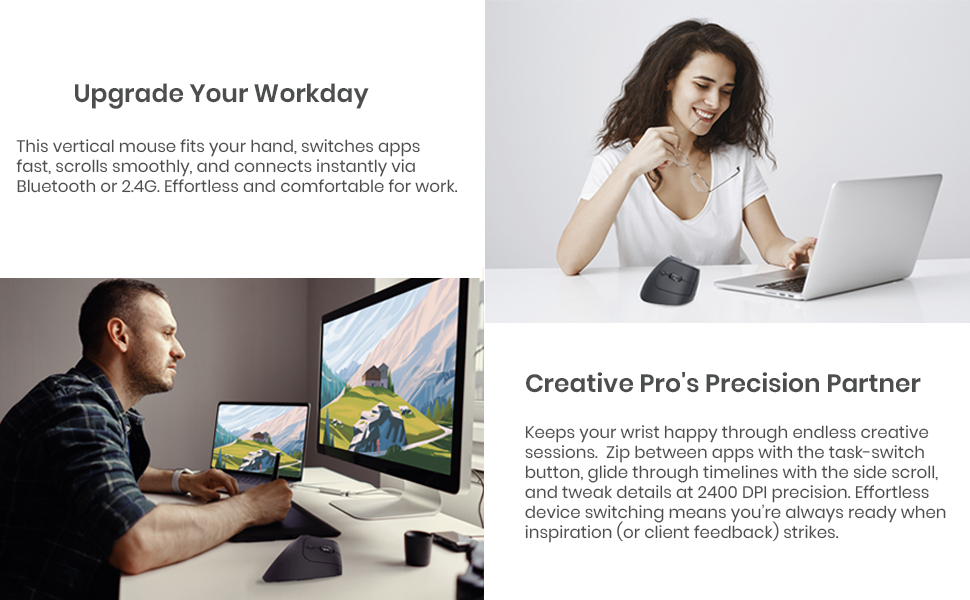Vertical Ergonomic Mouse