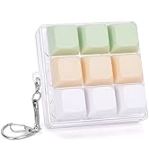 FunisFun 9-in-1 Mechanical Keyboard Clicker Keychain with Clicky Sound | Portable Sensory Stress ...