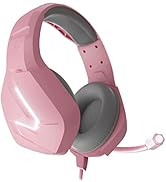 Orzly Gaming Headset (Pink) for PC and Gaming Consoles PS5, PS4, Xbox Series X | S, Xbox ONE, Nin...
