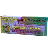 Mr. Pumice Ultimate Pumi Bar, 2-in-1 Callus Remover, Pedicure Stone & Ped File Scrubber for Smoot...