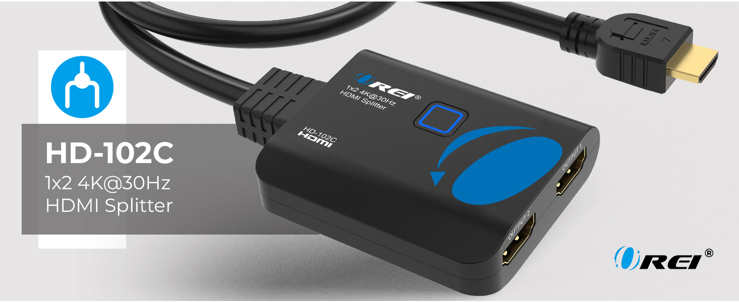 HDMI splitter 1x2