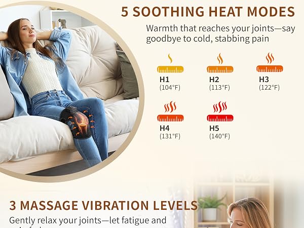 heated knee brace