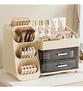 Aveniee Makeup Organizer with Drawers, Large Bathroom Countertop Storage for Vanity, Cosmetic & S...