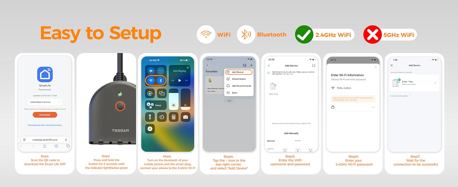 How to connect Smart Life app