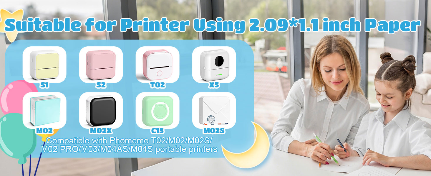 mini printer sticker paper mini thermal printer sticker paper thermal sticker paper