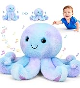 MagcSpri Tummy Time Toys, Musical Crawling Toys with Recording Feature | Musical Sensory Toys Int...