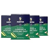 Morton Canning & Pickling Salt, 4 Pound (Pack of 4)