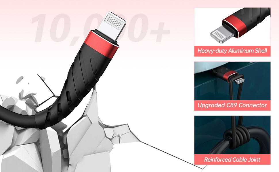 Durable iPhone Charger Cord