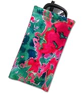 Soft Sunglasses case | Large Glasses Case Holder - Eyeglass Pouch Squeeze Top | Glasses pouch Lig...