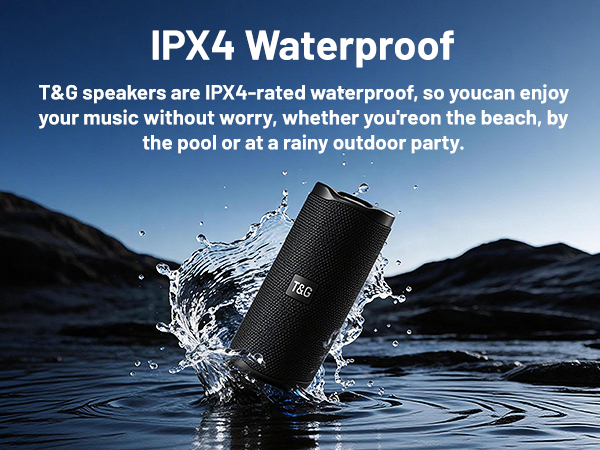 Waterproof Bluetooth speaker