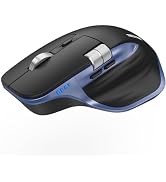 TECKNET Wireless Mouse, Bluetooth Mouse (BT5.3/5.0 & 2.4G) Rechargeable Ergonomic Optical Mouse w...