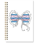 Wxiben Labor and Delivery Nurses Spiral Notebooks NICU Notebook Journal Newborn Bow Hardcover Spi...