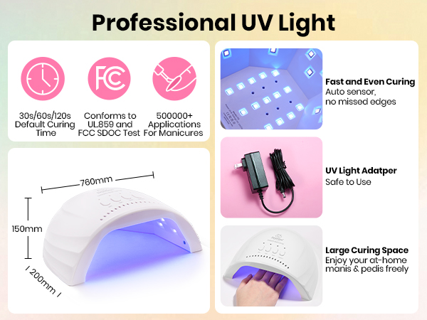 gel nail kit manicure kit
