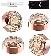 Replacement Heads for Finishing Touch Flawless Facial Hair Remover Device for Women, Replacement ...