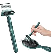 RHOS 2-in-1 Hair Brush Cleaner and Remover Tool - Comb for Removing Hair and Dust, Suitable for H...