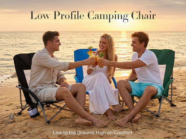 Low Camping Beach Chair