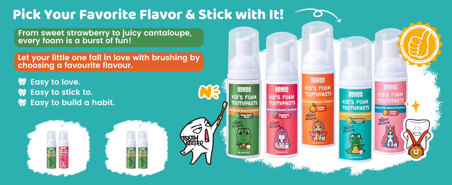 toothpaste kids 3-5