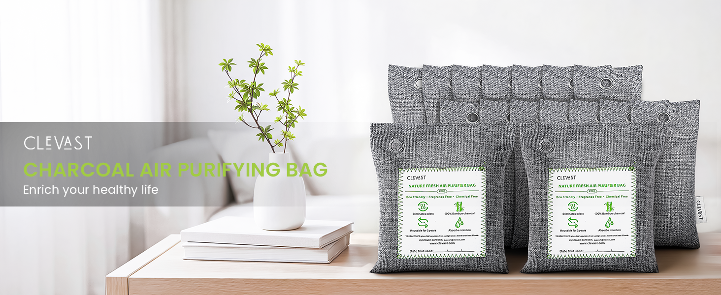 Activated Bamboo Charcoal Air Purifying Bags