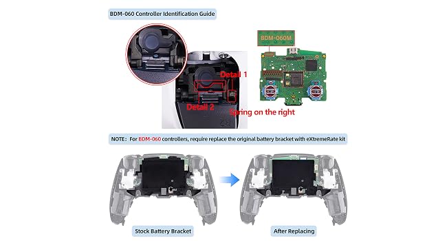 eXtremeRate Programable Rise V4 Remap Kit for PS5 Controller
