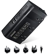 DOACE 220v to 110v Voltage Converter US to Europe: 350W 220 to 110 Voltage Converter for European...