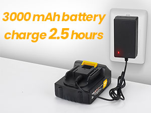 3000mAhbattery charge 2.5hours cordless electric mop
