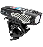 NiteRider Lumina OLED Boost 1200 Lumen USB Rechargeable Bike Headlight – OLED Display USB Recharg...