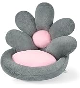 Ditucu Flower Shape Seat Cushion Comfy Kawaii Gaming Chair Cushions 19 inch Lazy Sofa Office Floo...