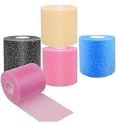 4 Pieces Prewrap Athletic Tape 30 Yards Underwrap Tape Sports Tape Foam Underwrap Bandage Pre Wra...