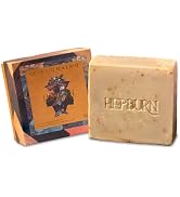 HEPBURN Shea Butter Soap Raw African Shea Butter 108g Unrefined – 100% Pure Organic for Face, Bod...