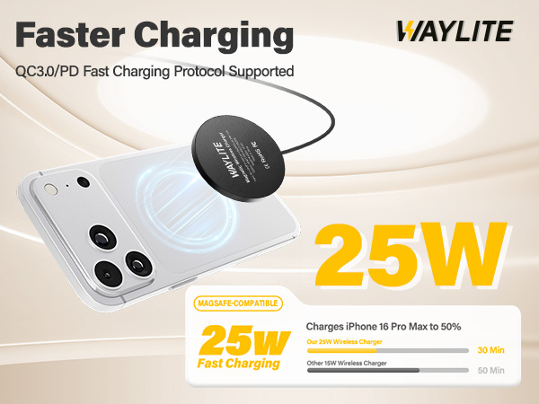 qi2 25w fast charger pad
