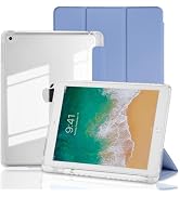 Ruizextech Case for iPad 6th / 5th Generation 9.7 inch 2018 2017, Slim Hybrid Protective Cover wi...