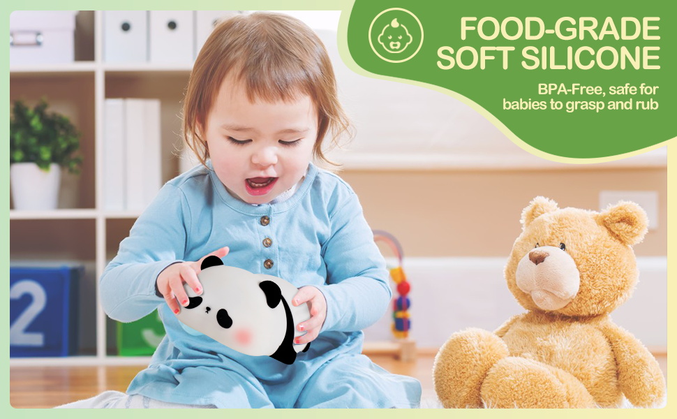 Food-grade soft silicone