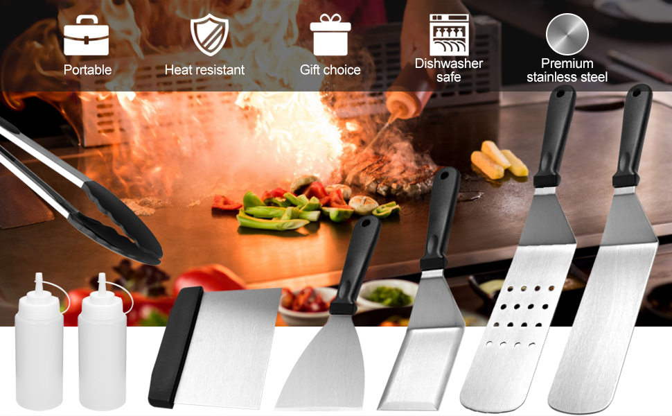Griddle Accessories Set