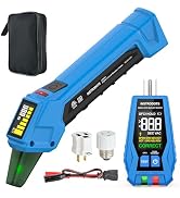 INSTRODOTS Circuit Breaker Finder Tool with Accessories, 90-135V AC Digital Breaker Finder with I...
