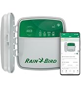Rain Bird ARC8 App-Based Indoor/Outdoor Smart Irrigation WiFi Timer/Controller, 8-Zone/Station, E...