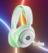 SteelSeries Arctis Nova 5X Wireless Multi-System Gaming Headset — White — Neodymium Magnetic Driv...