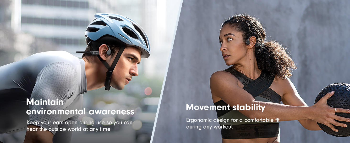 bone conducting headphones wireless bluetooth noise cancelling