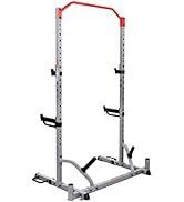 Sunny Health & Fitness PowerVersa Series All-In-One Strength Training Squat Rack And Bench Power ...