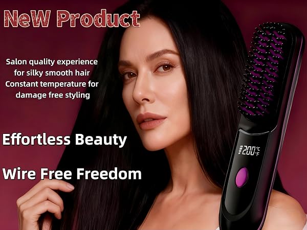Cordless 2-in-1 Straightening