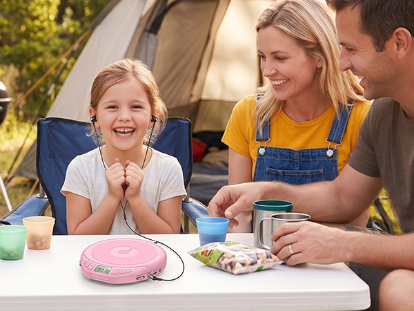 CD Player for Camping