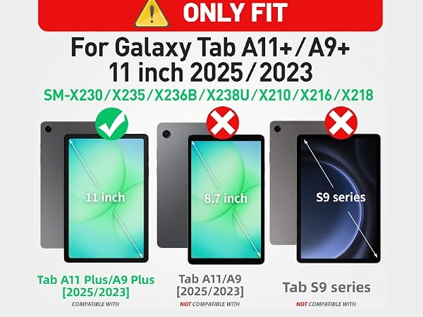 samsung galaxy tab a11 plus case 11 inch a11+ tablet cover durable shockproof hard protective kid