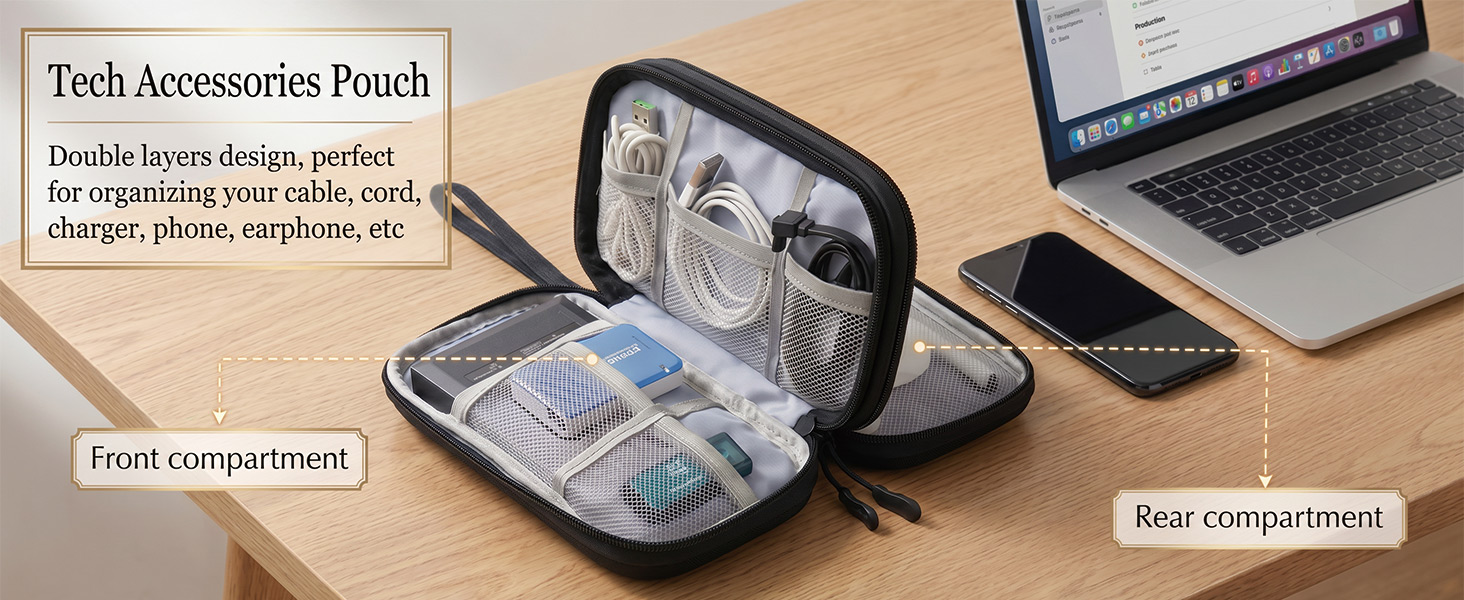 Electronics Travel Organizer