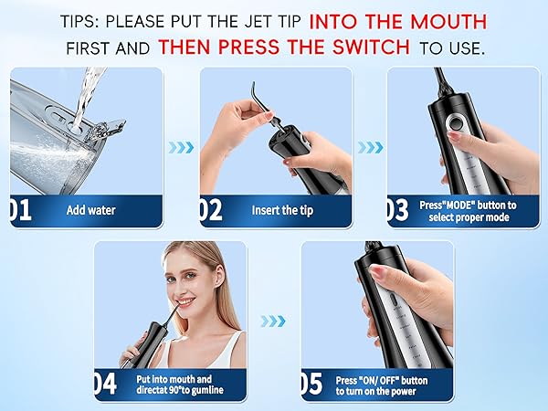 water flosser