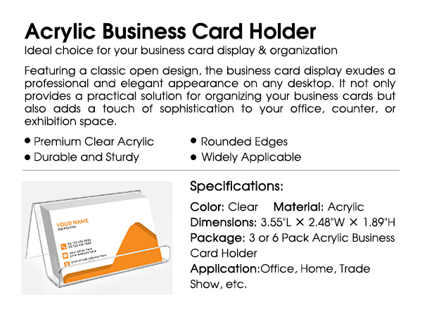 Business Card Stand