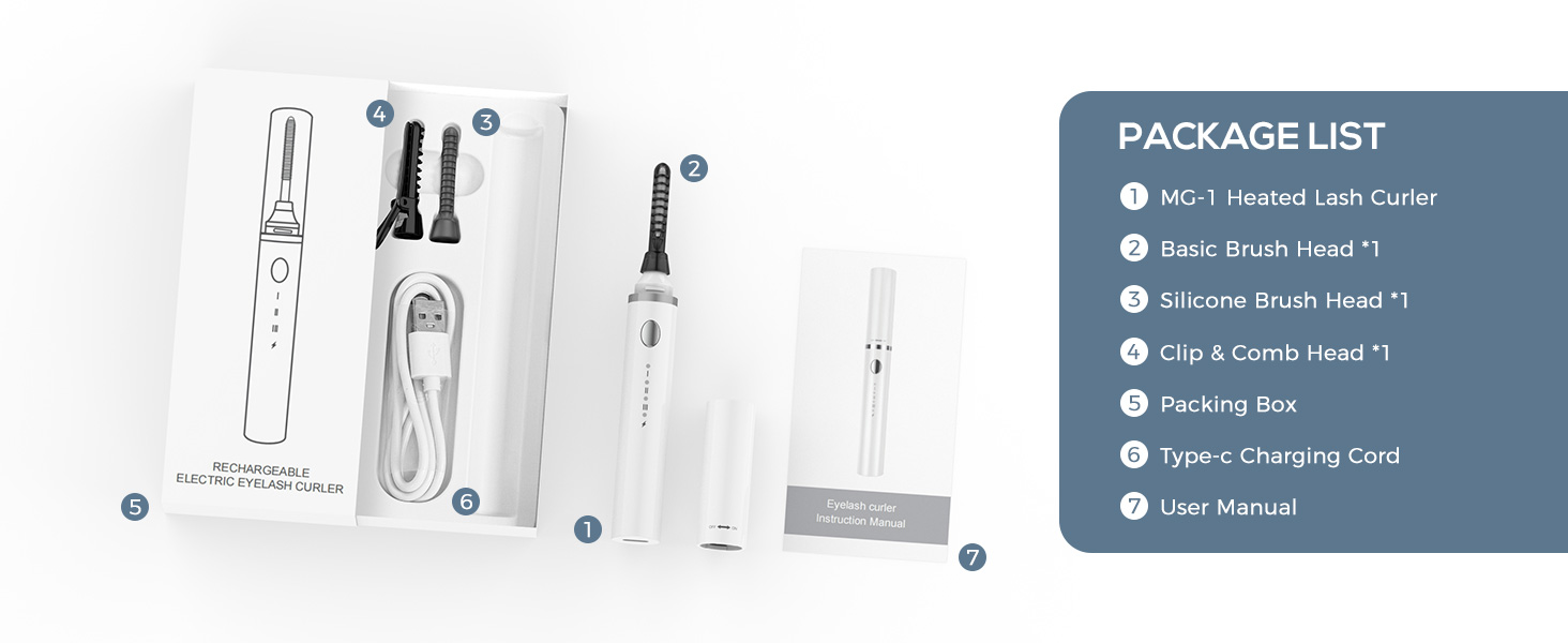Set of electric dental care tools including toothbrush, water flosser, and UV sanitizer. Package list shows included items and features.