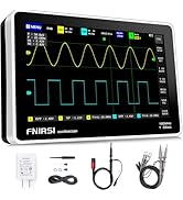 FNIRSI 1013D Plus Oscilloscope - Portable Handheld Tablet Oscilloscope with 100X High Voltage Pro...