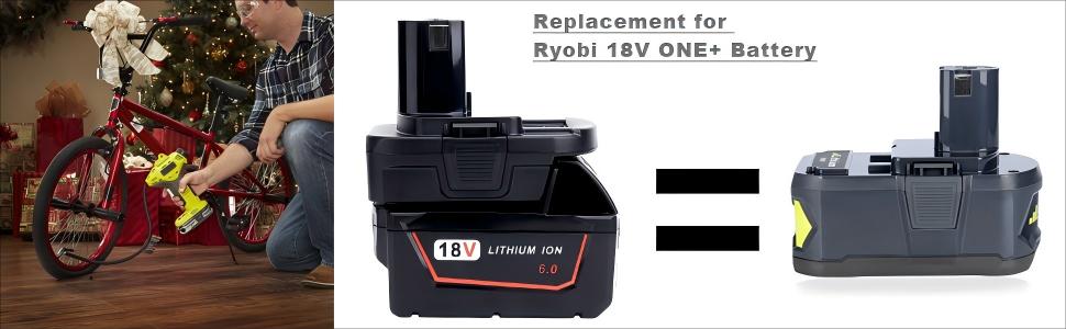 This battery adapter DM18RL Compatible with Mil-waukee M-18 18V Lithium-Ion Battery