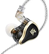 KZ ZAS 7BA+1DD in Ear Earphone, 16Unit Hybrid Drivers Earbuds HiFi Bass Earphone in-Ear Monitor H...
