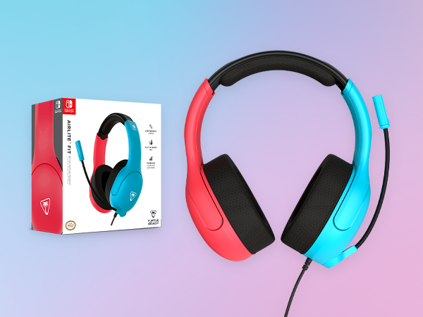 NS Airlite Fit - Neon Blue & Red